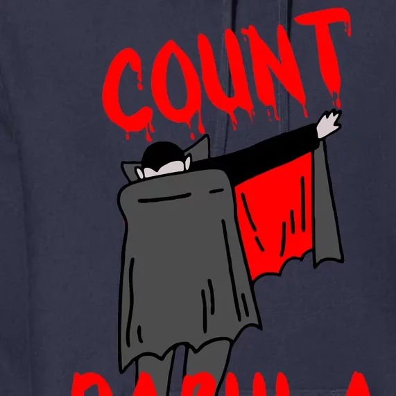 Count Dabula Dabbing Vampire Halloween Premium Hoodie