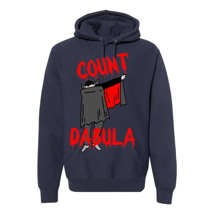 Count Dabula Dabbing Vampire Halloween Premium Hoodie