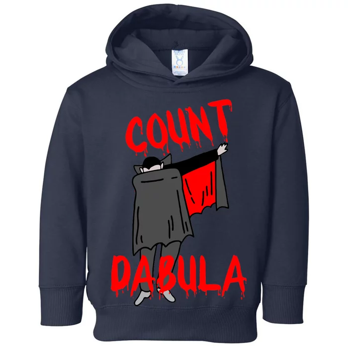 Count Dabula Dabbing Vampire Halloween Toddler Hoodie