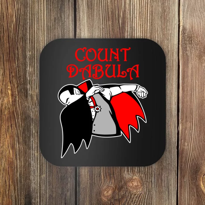 Count Dabula Halloween Coaster