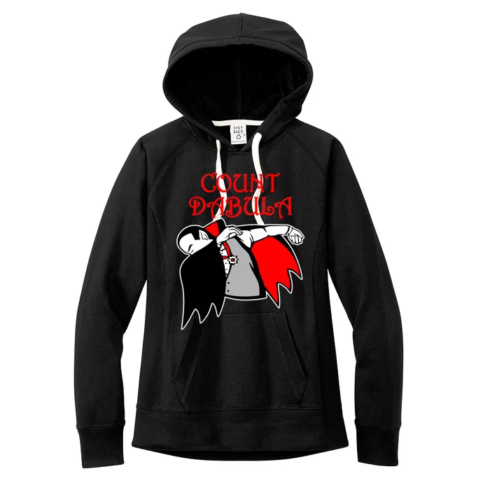 Count Dabula Halloween Women's Fleece Hoodie