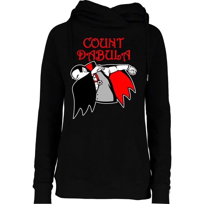 Count Dabula Halloween Womens Funnel Neck Pullover Hood