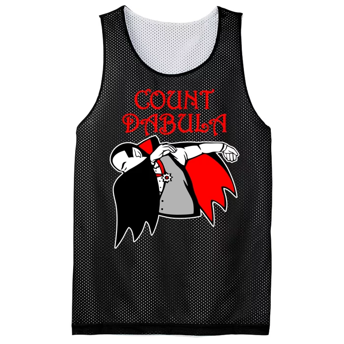 Count Dabula Halloween Mesh Reversible Basketball Jersey Tank