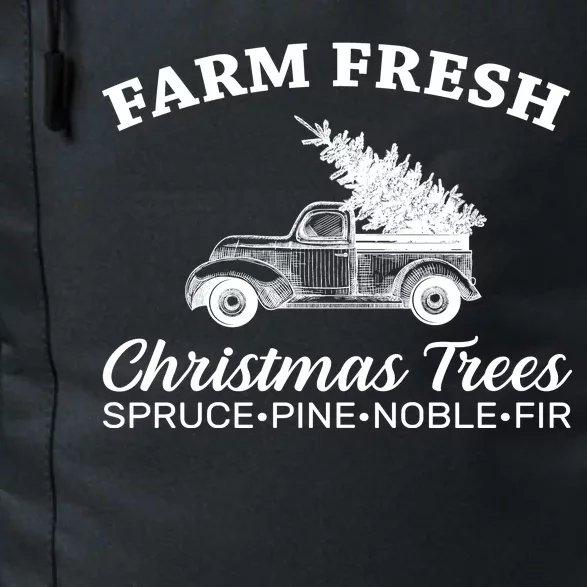 Country Farm Fresh Christmas Trees Daily Commute Backpack