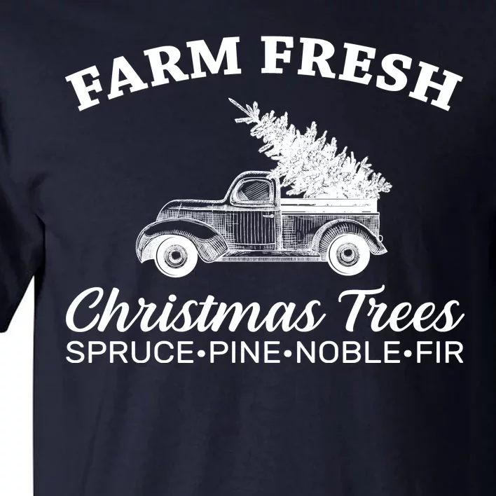 Country Farm Fresh Christmas Trees Tall T-Shirt