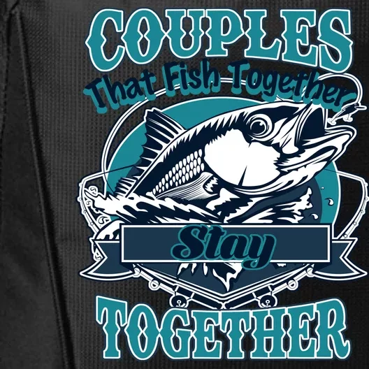 Couples The Fish Together Stay Together City Backpack