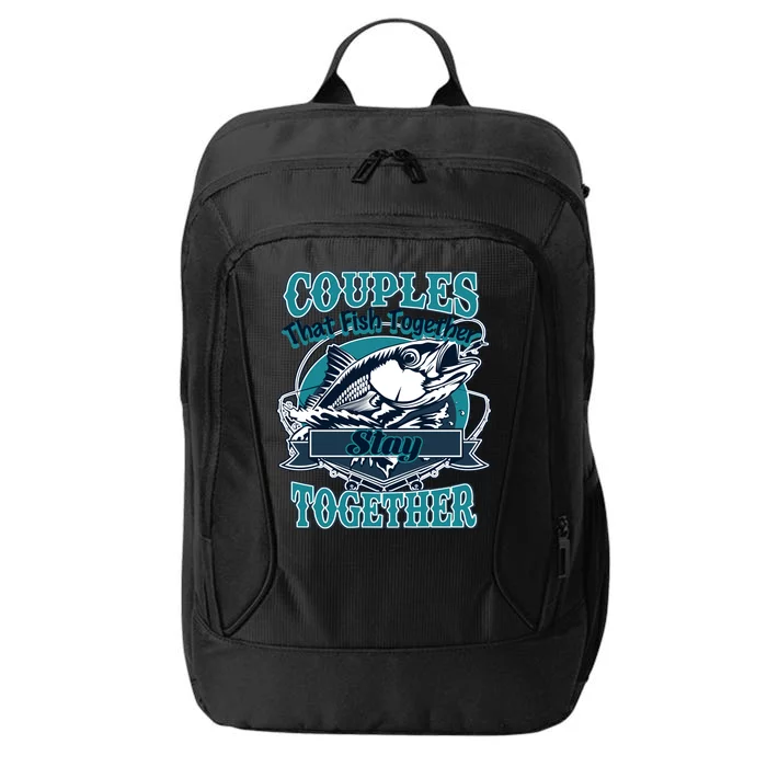 Couples The Fish Together Stay Together City Backpack