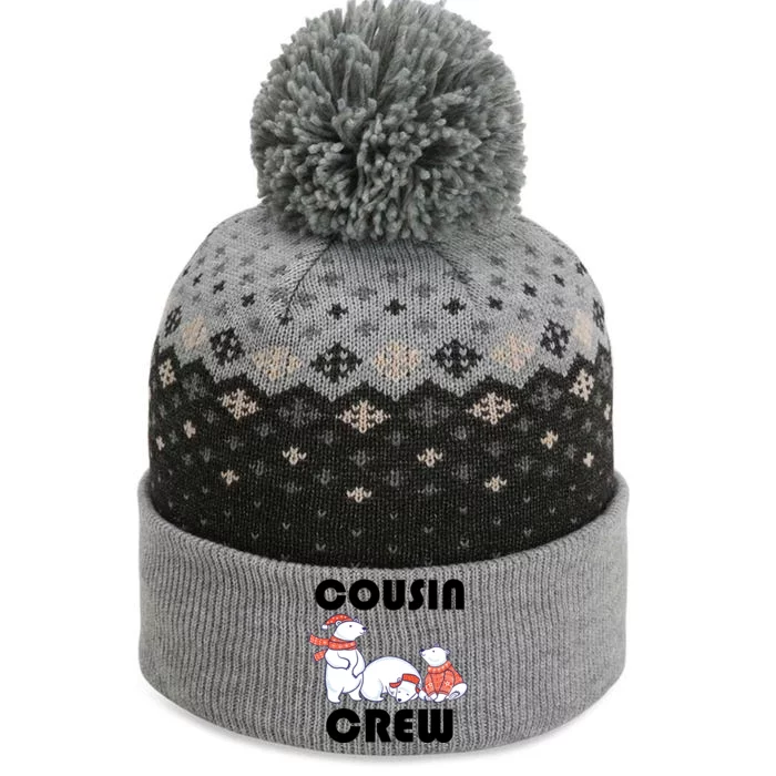 Cousin Crew Cute Polar Bears The Baniff Cuffed Pom Beanie