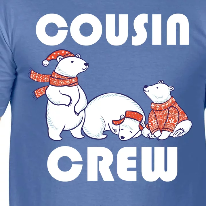 Cousin Crew Cute Polar Bears Comfort Colors T-Shirt