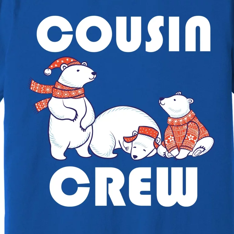 Cousin Crew Cute Polar Bears Premium T-Shirt