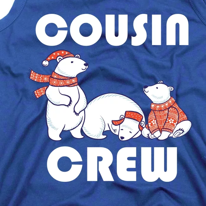 Cousin Crew Cute Polar Bears Tank Top