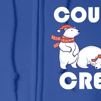 Cousin Crew Cute Polar Bears Full Zip Hoodie