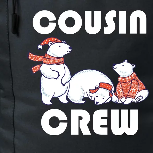 Cousin Crew Cute Polar Bears Daily Commute Backpack