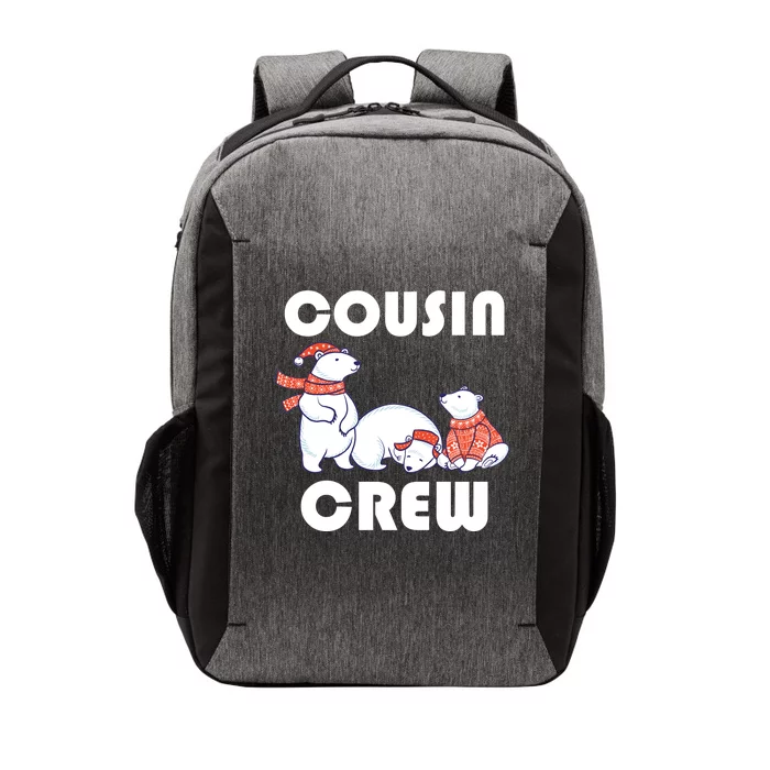 Cousin Crew Cute Polar Bears Vector Backpack