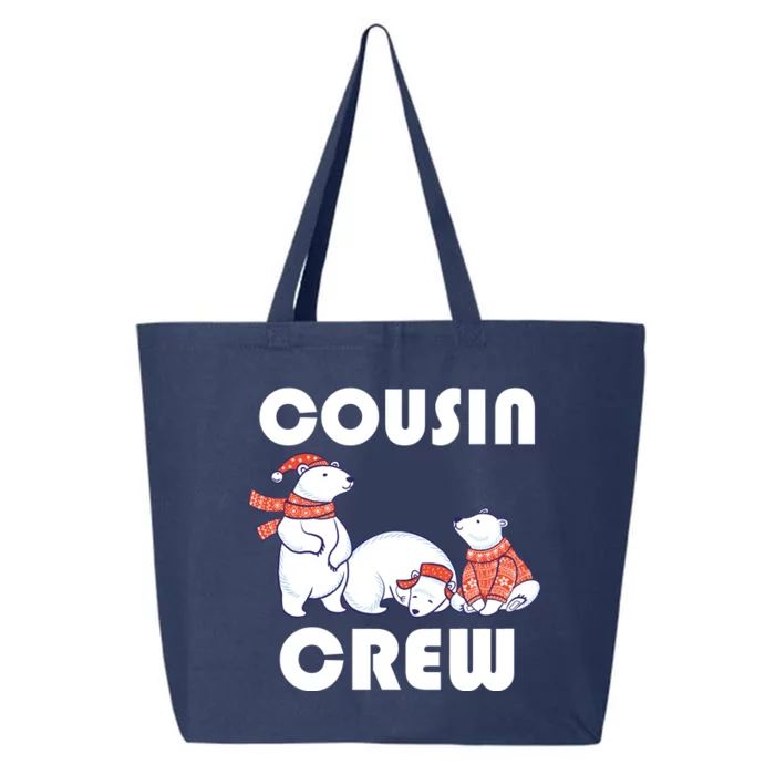 Cousin Crew Cute Polar Bears 25L Jumbo Tote