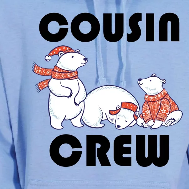 Cousin Crew Cute Polar Bears Unisex Surf Hoodie