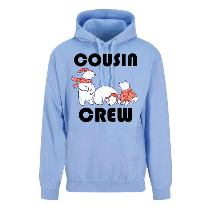 Cousin Crew Cute Polar Bears Unisex Surf Hoodie