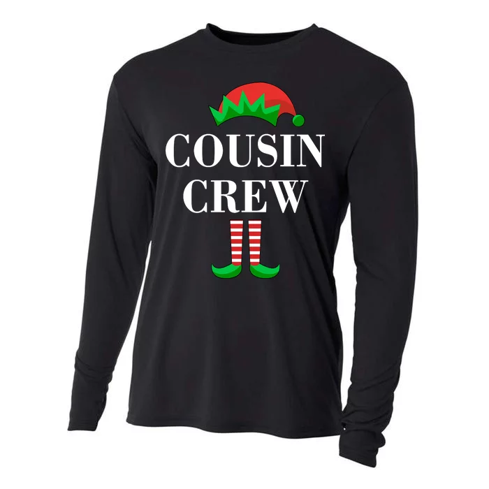 Cousin Crew Elf Family Matching Christmas Cooling Performance Long Sleeve Crew