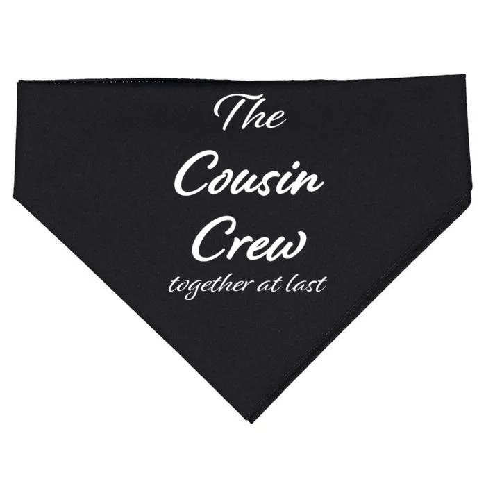 Cousin Crew Together At Last USA-Made Doggie Bandana