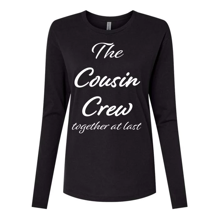 Cousin Crew Together At Last Womens Cotton Relaxed Long Sleeve T-Shirt