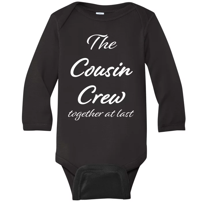 Cousin Crew Together At Last Baby Long Sleeve Bodysuit