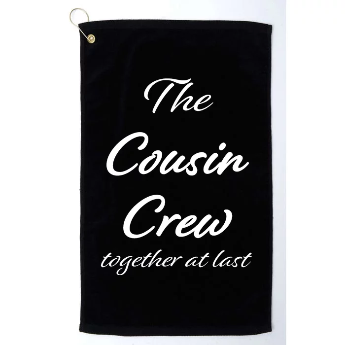 Cousin Crew Together At Last Platinum Collection Golf Towel