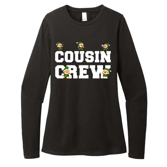 Cousin Elf Crew Womens CVC Long Sleeve Shirt