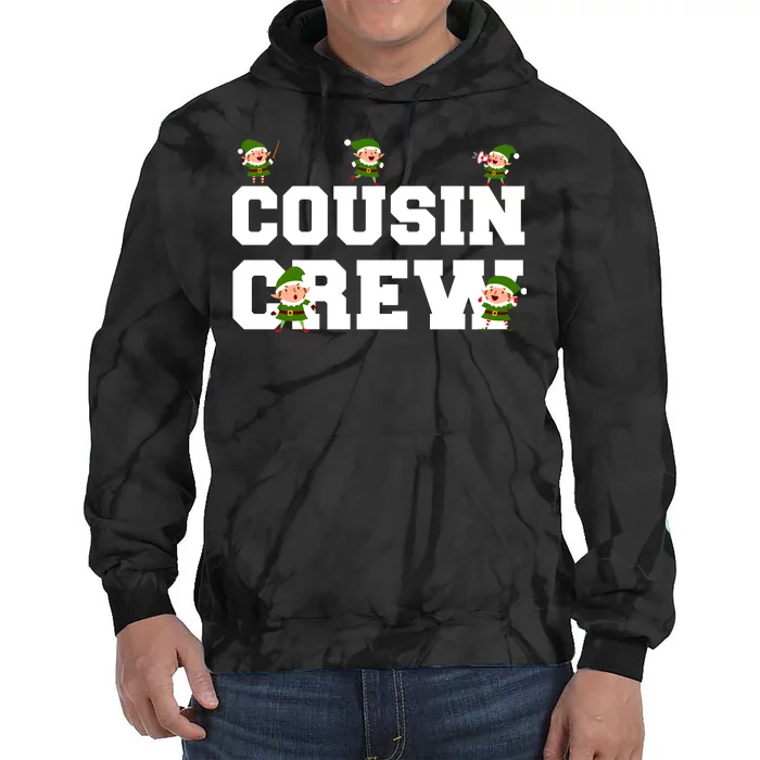 Cousin Elf Crew Tie Dye Hoodie