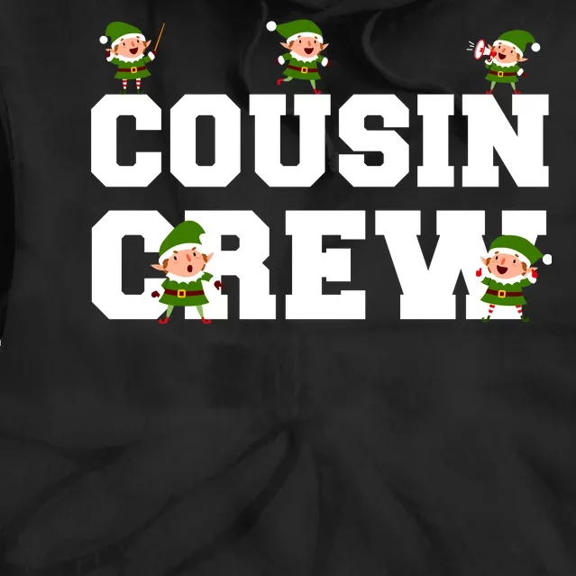 Cousin Elf Crew Tie Dye Hoodie