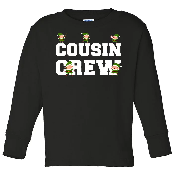 Cousin Elf Crew Toddler Long Sleeve Shirt