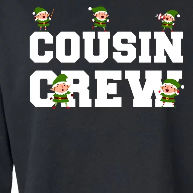 Cousin Elf Crew Cropped Pullover Crew