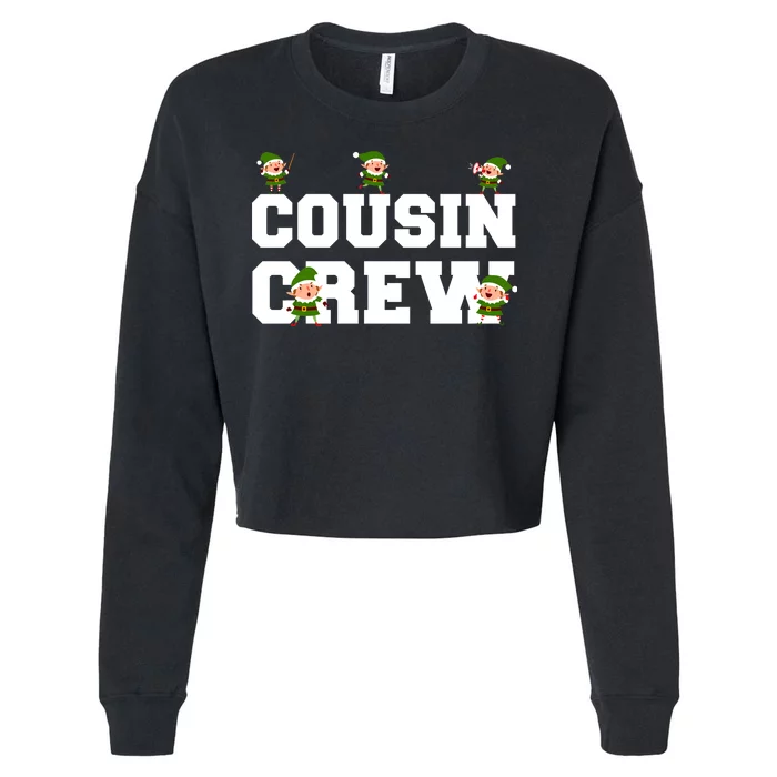 Cousin Elf Crew Cropped Pullover Crew