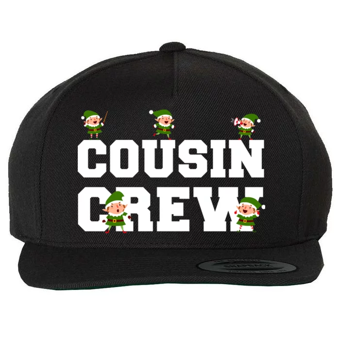 Cousin Elf Crew Wool Snapback Cap