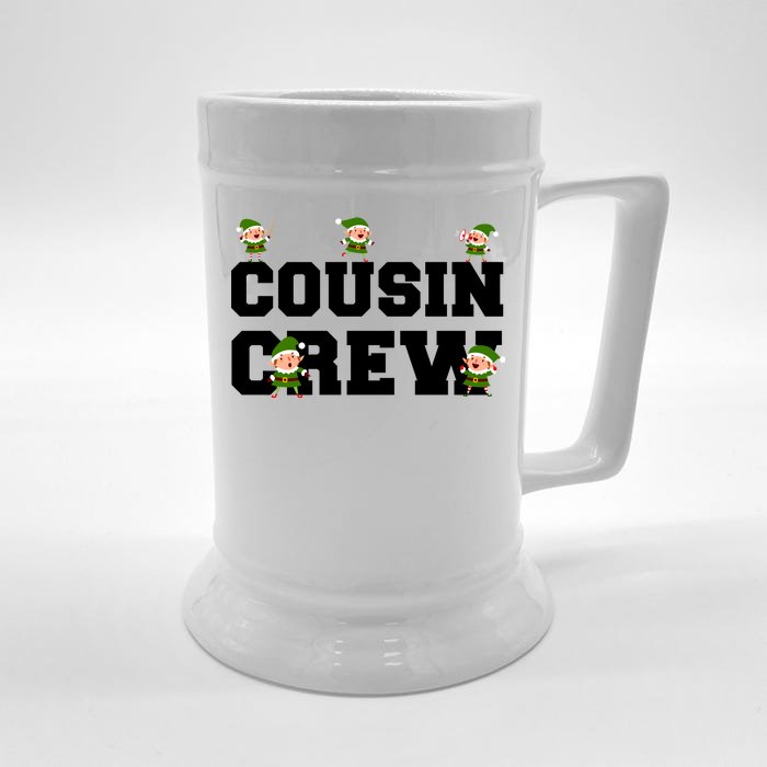 Cousin Elf Crew Front & Back Beer Stein