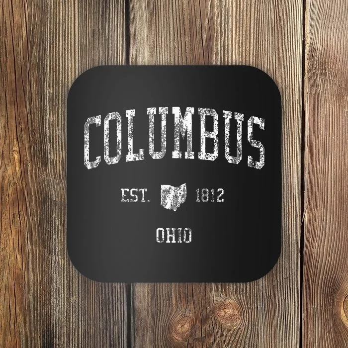 Columbus Ohio Vintage Sports Columbus Oh Coaster