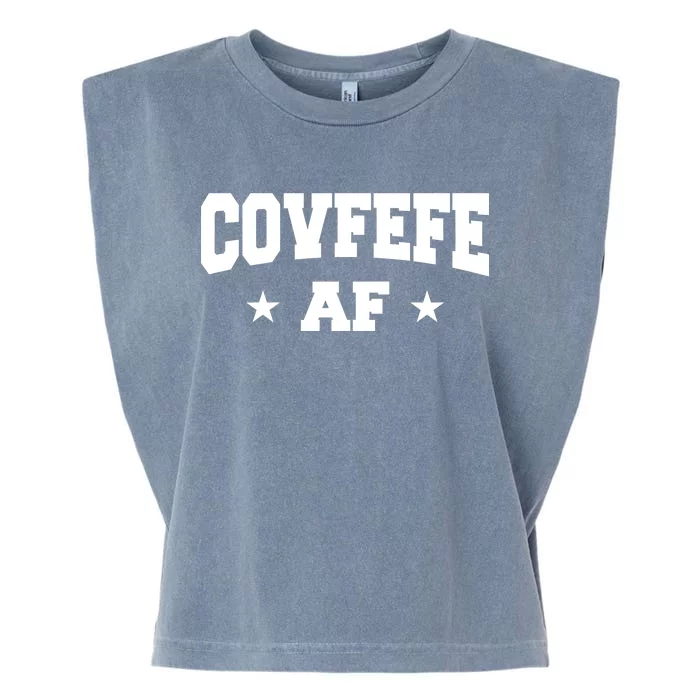 Covfefe AF Stars Garment-Dyed Women's Muscle Tee