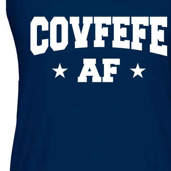 Covfefe AF Stars Ladies Essential Flowy Tank