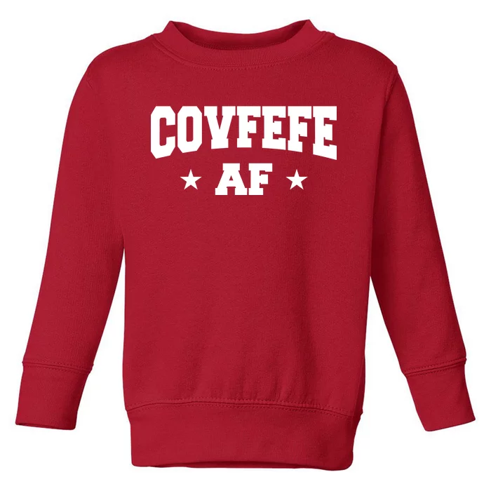 Covfefe AF Stars Toddler Sweatshirt