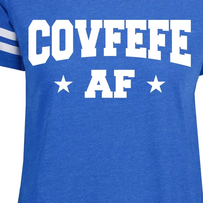 Covfefe AF Stars Enza Ladies Jersey Football T-Shirt