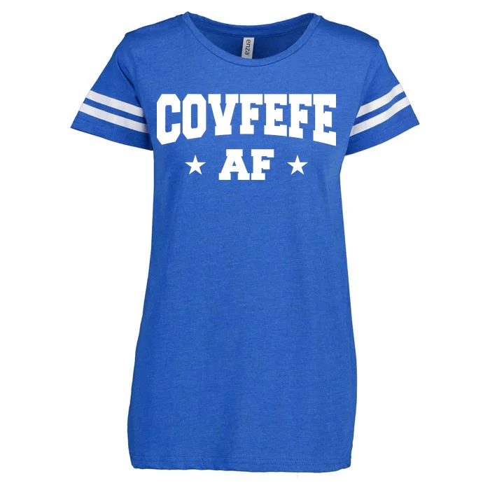 Covfefe AF Stars Enza Ladies Jersey Football T-Shirt