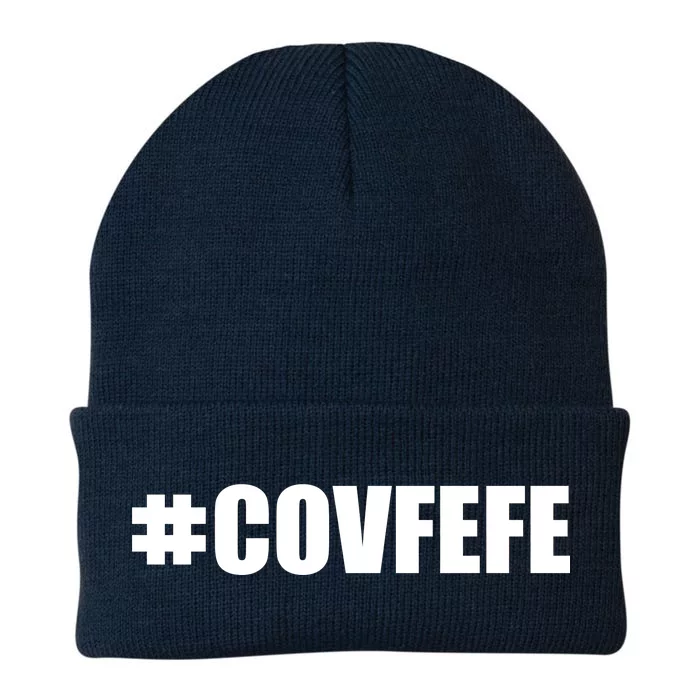 Covfefe #COVFEFE Hashtag Knit Cap Winter Beanie