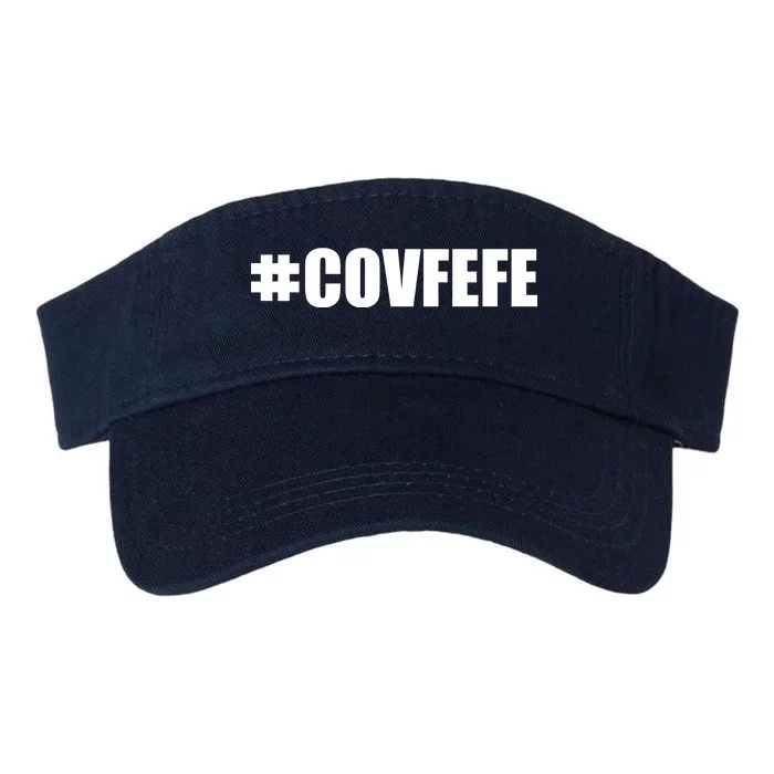 Covfefe #COVFEFE Hashtag Valucap Bio-Washed Visor