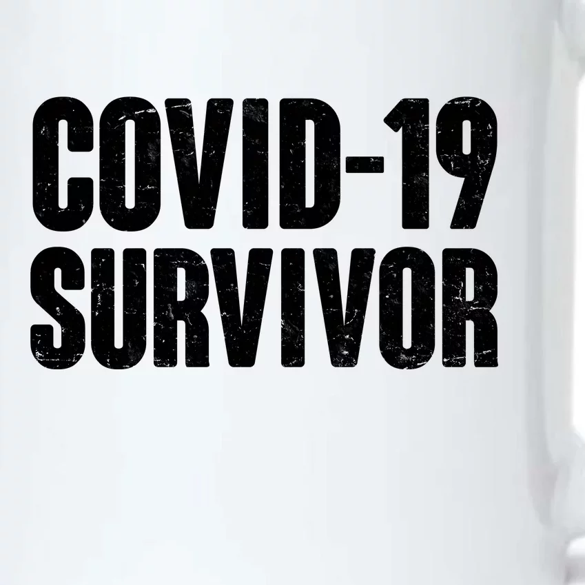 Covid-19 Survivor Black Color Changing Mug