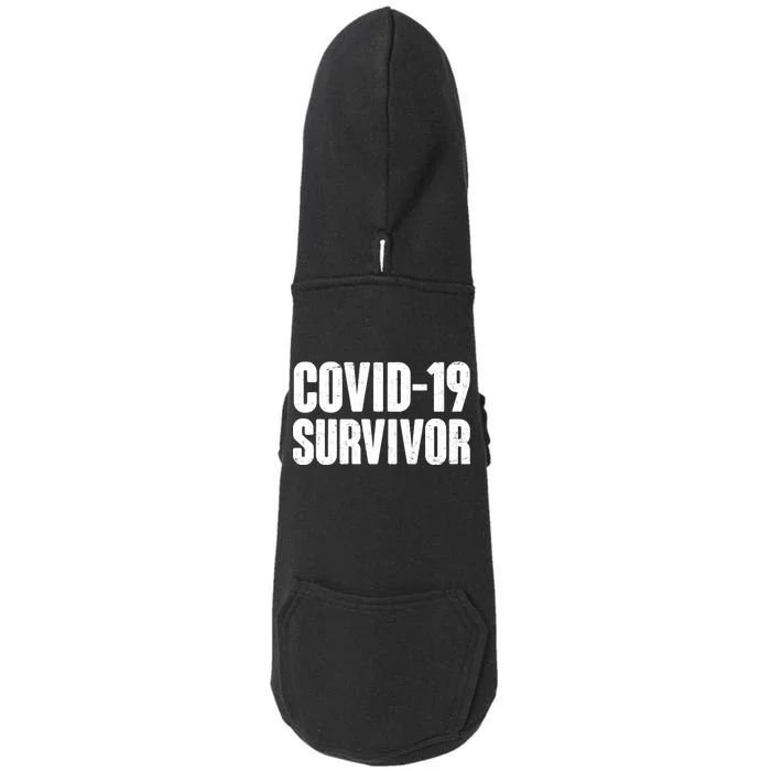 Covid-19 Survivor Doggie 3-End Fleece Hoodie