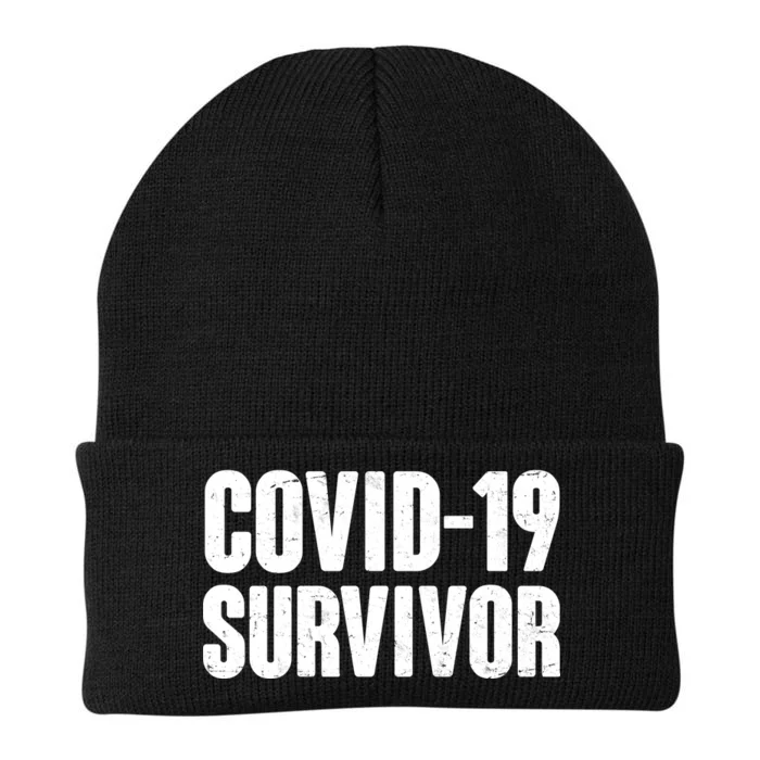 Covid-19 Survivor Knit Cap Winter Beanie