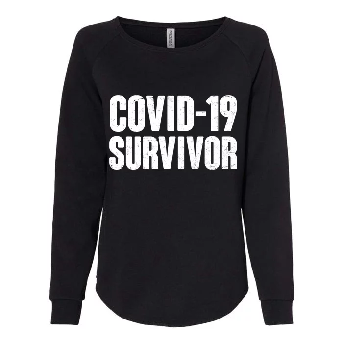 Covid-19 Survivor Womens California Wash Sweatshirt