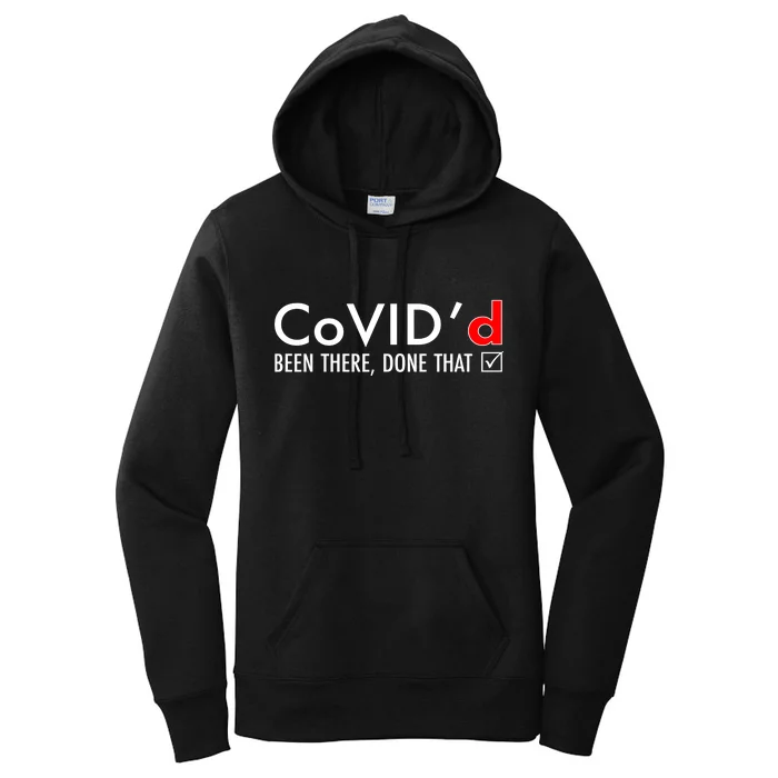 CoVID'd Been There Done That Women's Pullover Hoodie