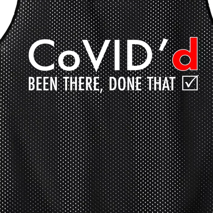 CoVID'd Been There Done That Mesh Reversible Basketball Jersey Tank