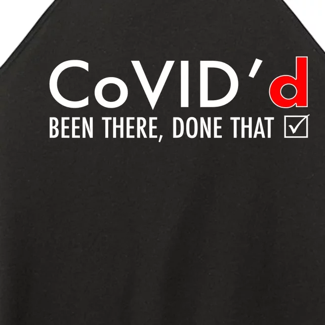 CoVID'd Been There Done That Women’s Perfect Tri Rocker Tank