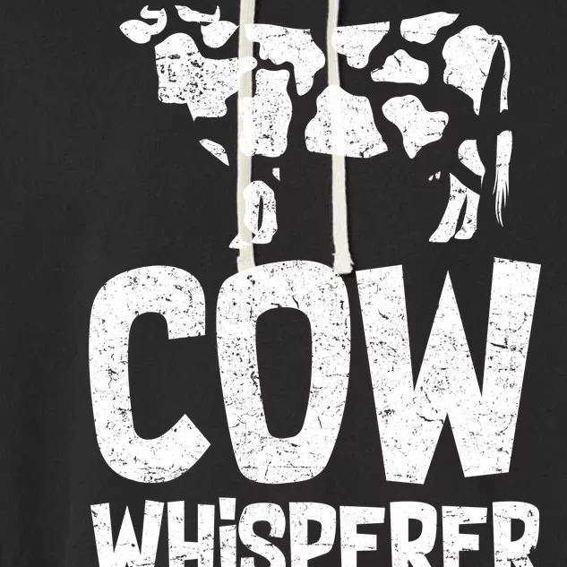 Cow Whisperer Garment-Dyed Fleece Hoodie